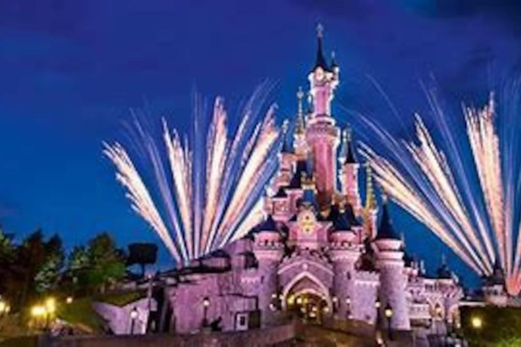 Proche Disney Et Paris - Studio Terrasse Et Parking Prive Montevrain Ngoại thất bức ảnh